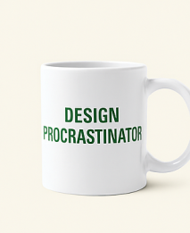 Design Procrastinator Mug